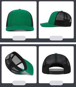 Mens Structured Mesh Baseball Cap Adjustable Classic Factory High Quality Custom Logo <b>Hat</b> Blank Trucker <b>Hats</b> - Product Image 3