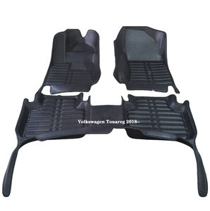 Alfombrillas de Coche de Cuero 5D Hechas a Medida para VW <span class=keywords><strong>Volkswagen</strong></span> Beetle <span class=keywords><strong>Polo</strong></span> Golf, Impermeables, Bonitas, Rosas y Moradas - Product Image 1