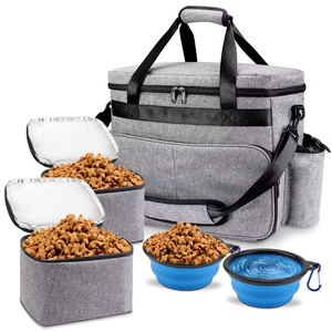 Bolsa de viaje para perros personalizada, kit de viaje para perros para un fin de semana, bolsa de viaje para mascotas, organizador para accesorios, suministros para mascotas, paquete de bolsas - Product Image 6