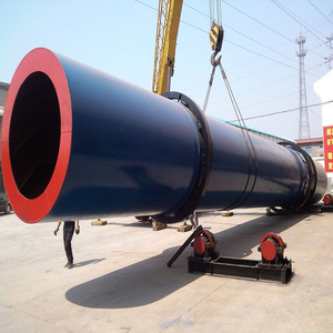 Rotary <b>Drying</b> <b>Equipment</b> Large Horizontal Industrial Dryer Carbon Steel 380 V Gas Heating High Productivity - Product Image 3