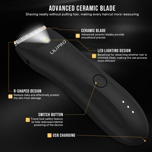 Recortadora <span class=keywords><strong>de</strong></span> vello íntimo LILIPRO Balls Trimmer con batería <span class=keywords><strong>de</strong></span> larga duración, afeitadora íntima impermeable, recortadora <span class=keywords><strong>de</strong></span> vello púbico para hombres. - Product Image 6