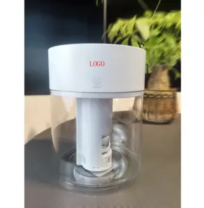 Mini humidificateur d'air portable H2o 3L Diffuseur d'huiles essentielles aromatiques Humidificateurs intelligents pour la maison Humidificateur à ultrasons à brume fraîche