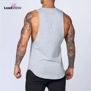 Mens Sport Wear Workout Kleding Fitness Custom Tank Top Mannen Gym Activewear Vesten