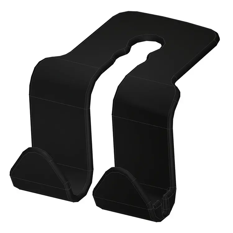 ABS רכב רכב מושב אחורי משענת ראש ווי קולב אחסון עבור ארנק מצרכי תיק תיק
