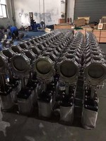 Katup Pisau Pneumatik DN150 6INCH Baja Tahan Karat 304