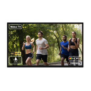 Téléviseur intelligent extérieur étanche 65 pouces 2500 nits IP65, écran publicitaire mural, équipement d'affichage extérieur au sol - Product Image 4