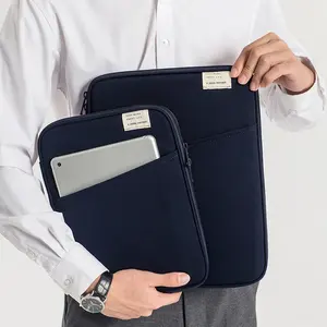 Benutzer definierte 13 Zoll dicke Mac Tablet-Hülle Tragbare Frauen Herren Dokumenten taschen Reise Aktentasche Business-Tasche