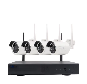 Sistema <span class=keywords><strong>de</strong></span> <span class=keywords><strong>Seguridad</strong></span> WiFi Impermeable <span class=keywords><strong>de</strong></span> 4 Canales y 2MP 1080p, <span class=keywords><strong>Kit</strong></span> NVR Interior/Exterior con Audio Bidireccional y Sensor CMOS con Visión Nocturna - Product Image 1