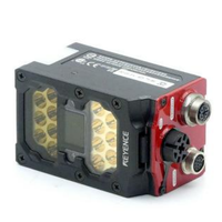Lecteur de codes-barres industriel KEYENCE SR-2000 1D 2D à portée complète avec lecture de codes QR pour l'industrie alimentaire