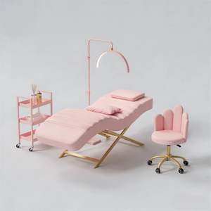 Nuevo modelo de cama para estética de pestañas, cama de masaje para spa, cama para pestañas de salón de belleza, cama para tatuaje de cejas, cama para tatuajes - Product Image 1
