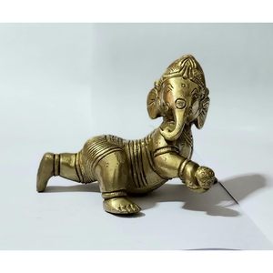 PARIJAT HANDICRAFT Ganesha Idol estatua Lord Bal para el éxito en el hogar y la suerte Diwali Regalos para la decoración del hogar - Product Image 1