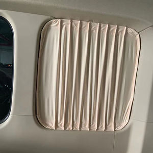 85% Nylon 15% Spandex Rideau pare-soleil de voiture respirant sur mesure pour SUV/Camion Rideau de fenêtre OEM Protection UV Confidentialité Simple - Product Image 5