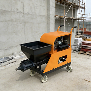 Mini Construction Cement <strong>Mortar</strong> Spraying <strong>Machine</strong> Gearbox 5000W Motor High Efficiency Multifunction Slurry Sprayer Electric - Product Image 3
