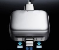 Cable de Carga Inteligente KH-51 de 100W con Separador, Conectores de Aleación de Aluminio y Revestimiento de PVC para Dispositivos Android, USB Tipo-C