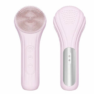 IFINE beauté usage domestique ultrasons Vibration chauffage nettoyant pour le <span class=keywords><strong>visage</strong></span> <span class=keywords><strong>brosse</strong></span> Silicone électrique nettoyage du <span class=keywords><strong>visage</strong></span> <span class=keywords><strong>brosse</strong></span> - Product Image 1