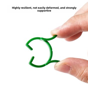 Clip de fixation pour légumes et fruits, attache pour tomates, clip de fixation pour plantes, attache en plastique pour lianes, boucle annulaire pour tomates, stockage, Chine - Product Image 2