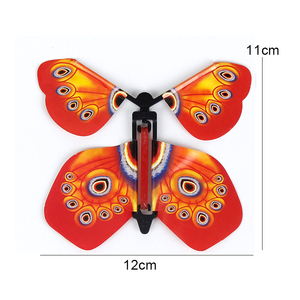 1 Pezzo Farfalla Volante Magica Riutilizzabile Fatta a Mano, Giocattolo a Molla in Carta e Plastica, Sorpresa per Laurea, Matrimonio, Festa di <span class=keywords><strong>Compleanno</strong></span> - Product Image 6