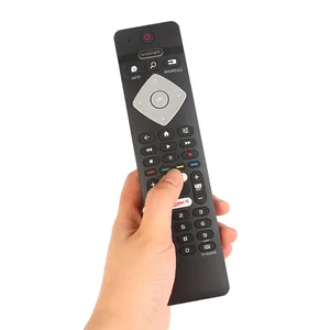 Télécommande de remplacement en plastique pour téléviseurs LED intelligents <span class=keywords><strong>4K</strong></span> <span class=keywords><strong>Philips</strong></span> Ambilight avec fonction automatique - Modèles 75PUS6754/12 - Product Image 1