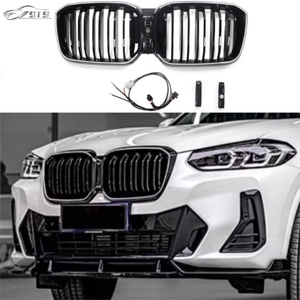 2023 + pour <span class=keywords><strong>BMW</strong></span> X3 série G08 calandre illuminée X3 nouveau filet central lumineux ABS pare-chocs mi-<span class=keywords><strong>grille</strong></span> - Product Image 4