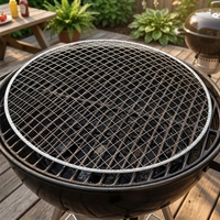 Grille de refroidissement en acier inoxydable pour barbecue, lot de 5 pièces, grilles en fil métallique pour four, cuisson, rôtissage, restaurant