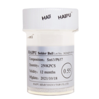高纯度Sn63Pb37-0.55mm焊锡球-定制直径&可靠的BGA返球焊接 Jinnhoo/Haipu品牌