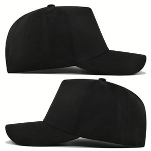 Casquette de baseball unie à 5 panneaux pour adulte, personnalisable avec logo, idéale pour la promotion de marque et les couples, parfaite pour la protection solaire quotidienne - Product Image 6