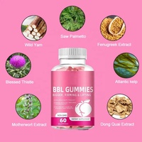Fabricant Gommes BBL à Base d'Herbes Naturelles pour Raffermir et Agrandir les Fesses, les Cuisses et les Hanches, Créant des Courbes
