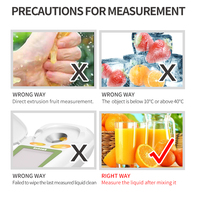 Nohawk Tragbares Digitales Refraktometer Testgerät Brix-Meter Imkerei-Zubehör Bienenzuchtbedarf