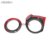 Cache de cadre d'admission d'air latéral pour Toyota GR Yaris GXPA16 2025+ en fibre de carbone véritable, garniture de ventilation AC, accessoires intérieurs, 2 pièces