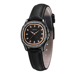 นาฬิกาควอตซ์ผู้หญิง ขายส่ง กันน้ำ แฟชั่น หน้าปัดโลหะผสม กระจก คอลเลคชั่นนาฬิกา โมเดิร์น สไตล์สุภาพสต<span class=keywords><strong>รี</strong></span> สายหนัง/สแตนเลส - Product Image 6