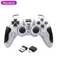 Manette sans fil 2,4G 6-en-1 Convertisseur USB OTG Type-C Joystick Manette de jeu Compatible avec P2/P3/Android/Boîtier TV