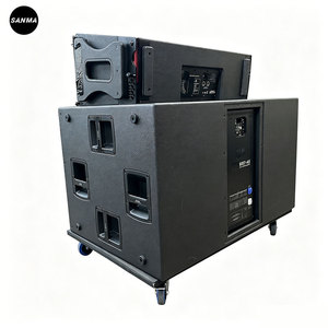Altavoces de Línea Activa SA6 Dobles de 12 Pulgadas, LF 800W / HF 110W (RMS) Potencia de Programa, Carcasa de Madera, Audio Profesional para Exteriores - Product Image 5