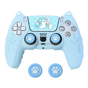 Funda Protectora de Silicona con Orejas de Gatito para Control de PS5, Resistente al Sudor, Accesorios de Juego - Product Image 6