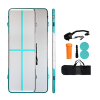 Tapis de gymnastique gonflable en gros pour usine, tapis de sol gonflable Drop Stitch pour l'entraînement scolaire, en club ou à domicile