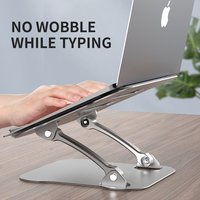 Support pour ordinateur portable et tablette, rotatif à 360°, en métal, compatible avec les ordinateurs portables et tablettes jusqu'à 17 pouces, personnalisable avec logo, vente chaude