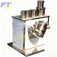 Petit mélangeur automatique 3D 30L mélangeur à tambour rotatif mélangeur de poudre de laboratoire mélangeur à mouvement 3D