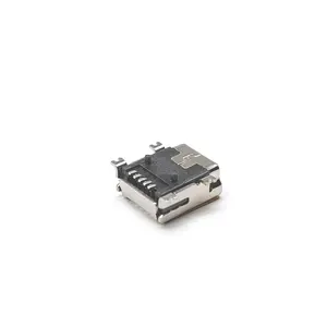 5 pinos fêmea Mini USB b Jack porta SMT conector