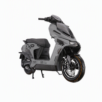 Moto électrique CE 60V 72V 1000W 2000W 3000W à longue autonomie avec contrôle intelligent NFC, LED et Bluetooth, trottinette électrique pour adulte, personnalisable en usine