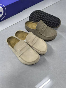 Sandales en liège en cuir véritable de style allemand, avec sangle réglable, en promotion, support OEM / pour hommes et femmes - Product Image 2