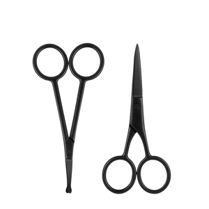 Manicure Rounded Tip <b>Scissors</b> Multi-purpose Beauty Grooming Shears Stainless Steel Cuticle Pedicure Beauty Grooming Shears <b>for</b> - Product Image 1