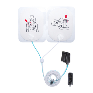 Électrodes de défibrillation jetables pour adultes, 69 cm², compatibles avec <span class=keywords><strong>Corpuls</strong></span> - Product Image 1