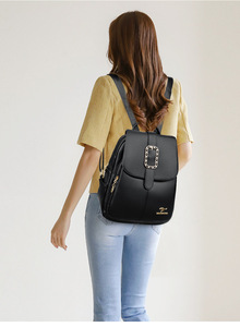 Sac à dos de haute qualité pour femmes, sac de voyage antivol, sac à dos de luxe, sac à bandoulière décontracté, sac d'école pour adolescentes, filles - Product Image 2