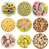 Friandises lyophilisées personnalisables au lait de chèvre pour la santé de la peau et du pelage, soutien pour chiens et chats gestants, probiotiques riches en calcium pour animaux de compagnie