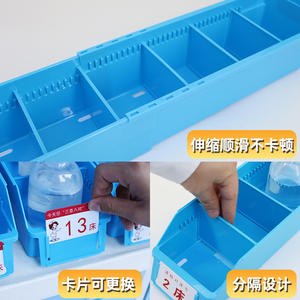 กล่องเก็บของสำหรับการจัดการโรงพยาบาล 6S สำหรับยาฉีด ของเหลว และป้ายหมายเลขเตียงสำหรับพยาบาล ใช้งานได้หลากหลายสำหรับการใช้งานในโรงยิม - Product Image 5