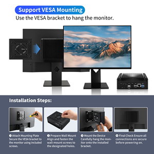 Mini PC Sin Ventilador CWWK J6413 de 4 Núcleos, Dispositivo Micro OPNsense, LAN de 2.5 GbE, SATA3.0, SSD, DDR4, AES-NI, HD, DP, Router, Mini Ordenador - Product Image 6