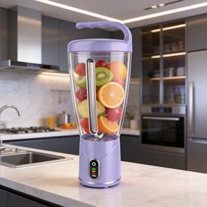 Licuadora Portátil de 150W y 1000ml, Recargable por USB, Batería de Iones de Litio, 6 Cuchillas, Trituradora de Hielo, Libre de BPA, Grado Alimenticio, Inalámbrica, Resistente y a Prueba de Fugas - Product Image 3