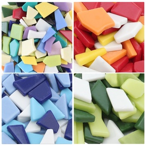 <span class=keywords><strong>Mosaïque</strong></span> de verre recyclé en vrac, irrégulière, pour projets d'artisanat et de décoration faits main - Product Image 6