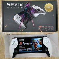 Console de jeu portable IPS SF3500 de 5 pouces, lecteur de jeux vidéo rétro, prend en charge PS1 GBA, sortie TV pour deux joueurs