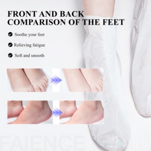 Venta al por mayor personalizado hidratante Peeling máscara masajeador de pies Spa cuidado de la piel producto exfoliante pie enmascarar Peel - Product Image 5