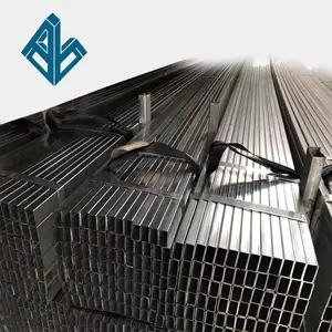 Tianjin Supplier hot sale 25x25 to 200x200 SHS hollow square carbon steel tube/black square pipes price